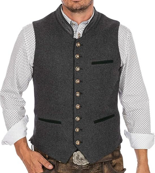 Elegant men's traditional vest for style-conscious men