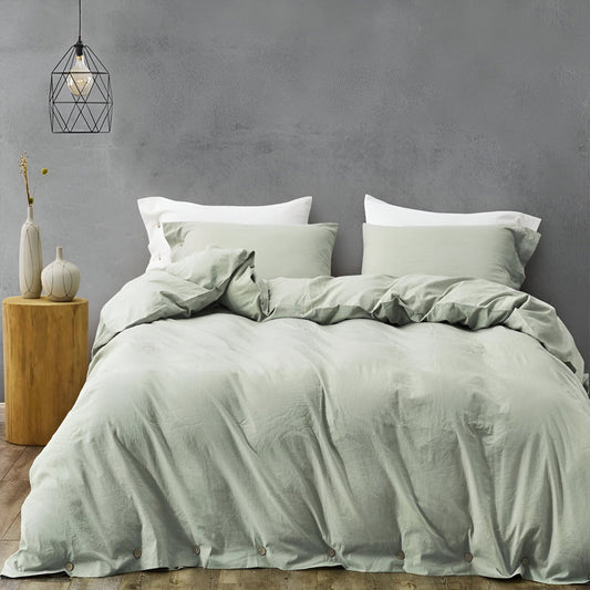 Luxus-Baumwoll-Bettwäsche-Set 135x200 cm mit Kissenbezügen – Weiches, Atmungsaktives und Elegantes Design