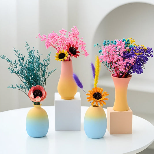 Isandria - Stilvolle Keramikvase in eleganten Macaron-Farben