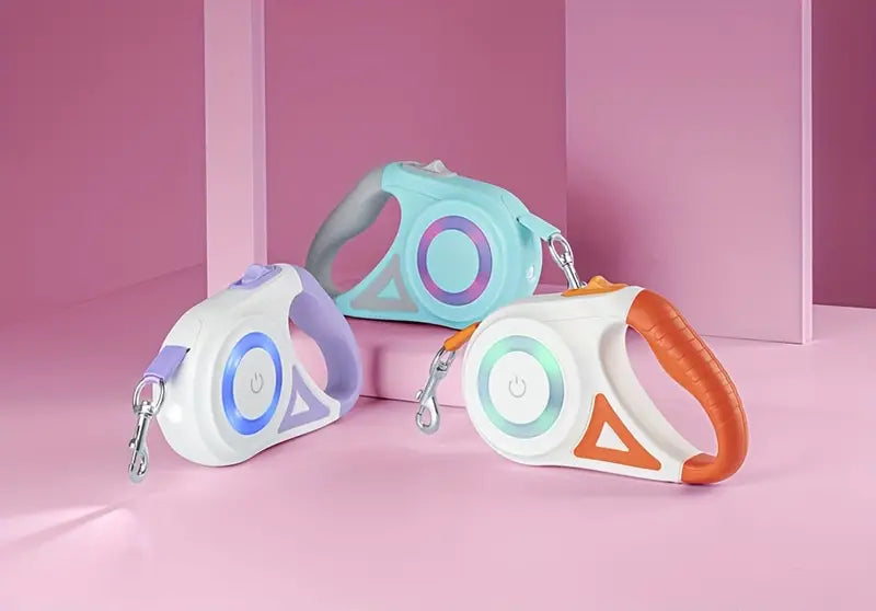 Ultimative Hundesicherheit: LED-Beleuchtung und 5m Reichweite für nächtliche Spaziergänge