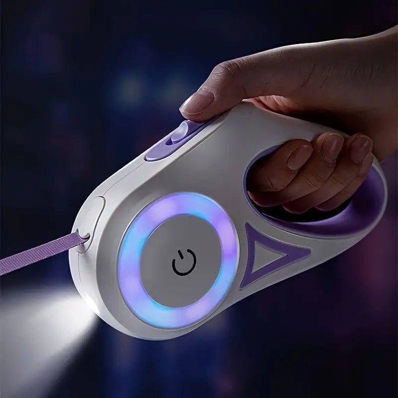 Ultimative Hundesicherheit: LED-Beleuchtung und 5m Reichweite für nächtliche Spaziergänge