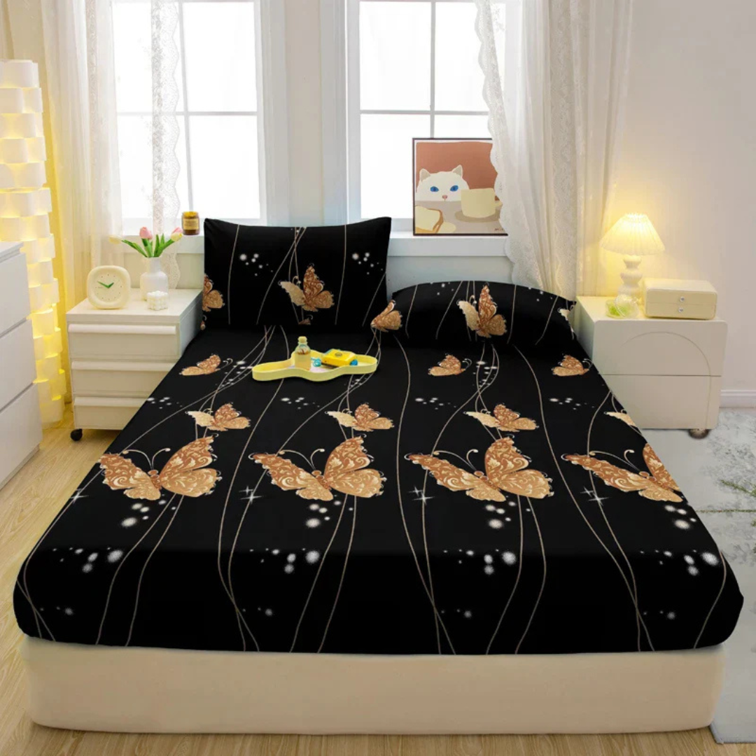 Schicke graue Tagesdecke – Luxuriöser dekorativer Überwurf für ein stilvolles Schlafzimmer