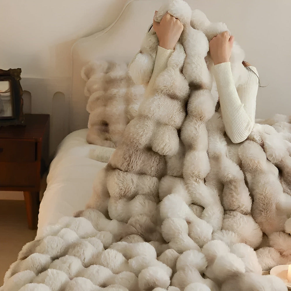Kuschelige Flauschige Fleece-Decke – Superweich, Warm und Stilvoll für Extra Komfort