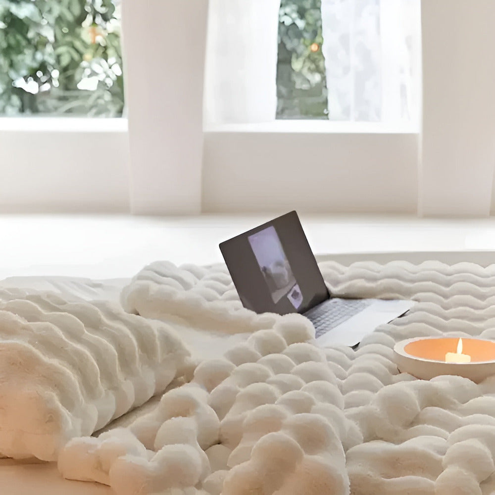 Kuschelige Flauschige Fleece-Decke – Superweich, Warm und Stilvoll für Extra Komfort