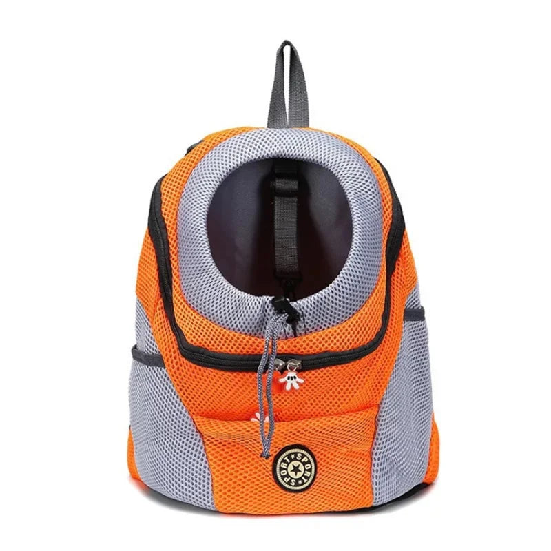 Luxus Outdoor Haustier Rucksack mit atmungsaktivem Netz Einzeltasche für Haustiere