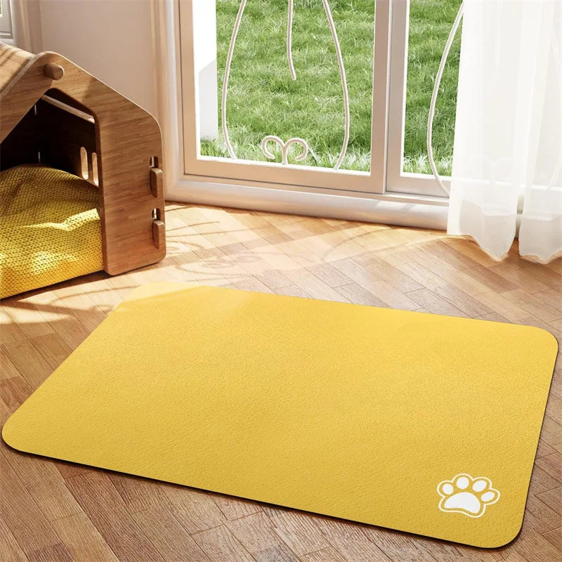 Schnelle und einfache zu reinigende Platzmatte für Hunde und Katzen