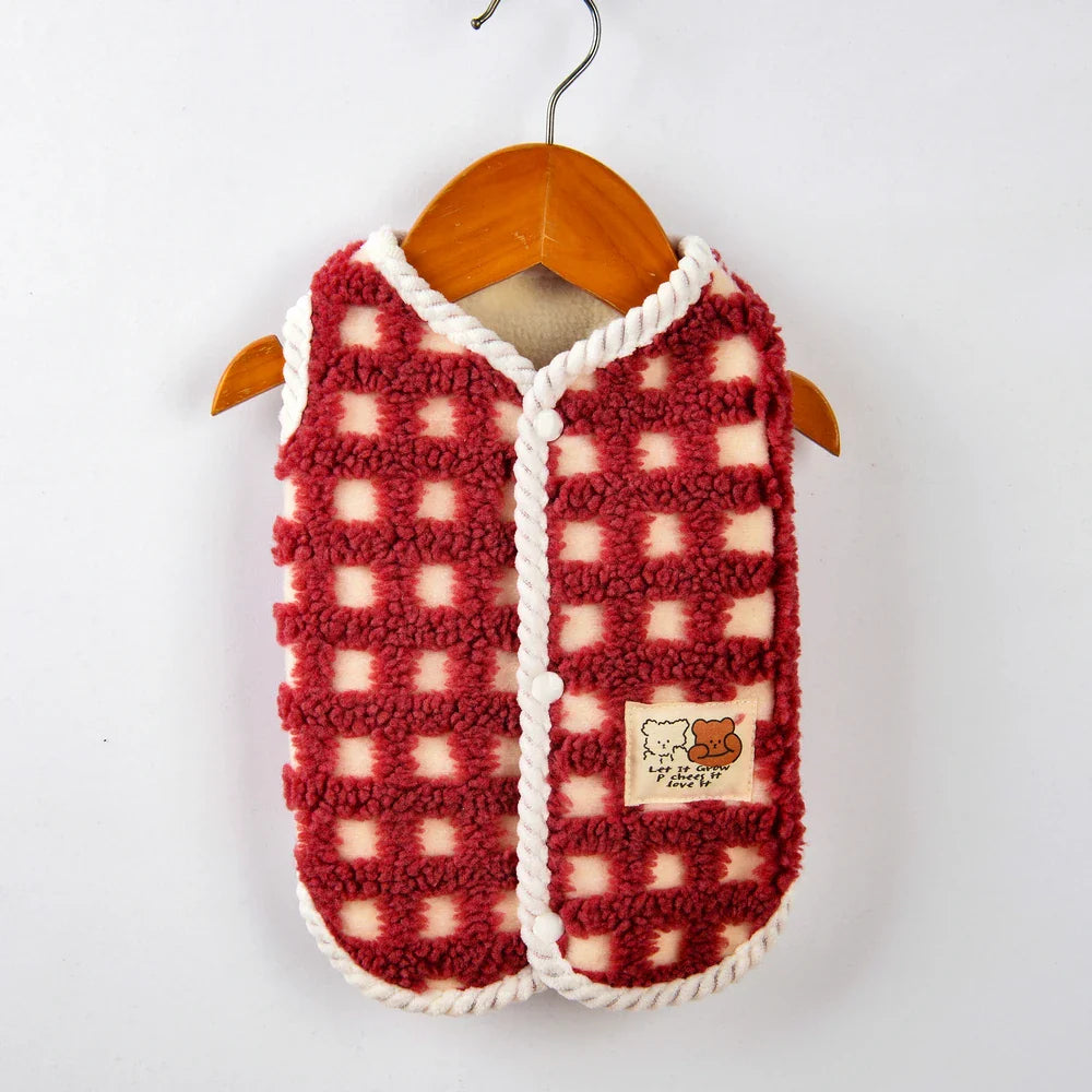 Luxus Komfort Fleece-Mantel für Französische Bulldogge und Chihuahua für warmen Schutz