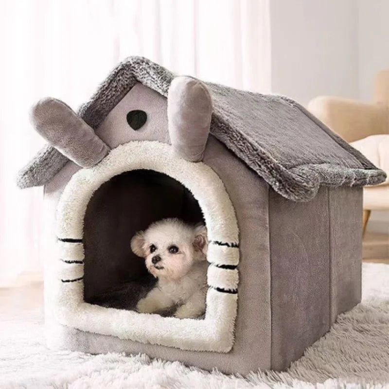 Ganzjahres-Hundehütte für kleine Hunde
