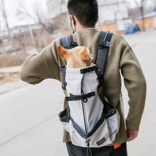 Umweltfreundliche Reisetasche für Haustiere mit praktischem Seitentasche für Komfort und Bequemlichkeit
