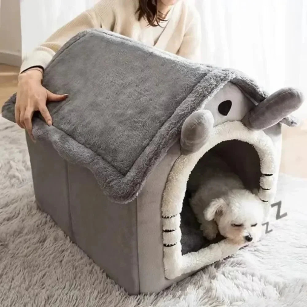 Ganzjahres-Hundehütte für kleine Hunde