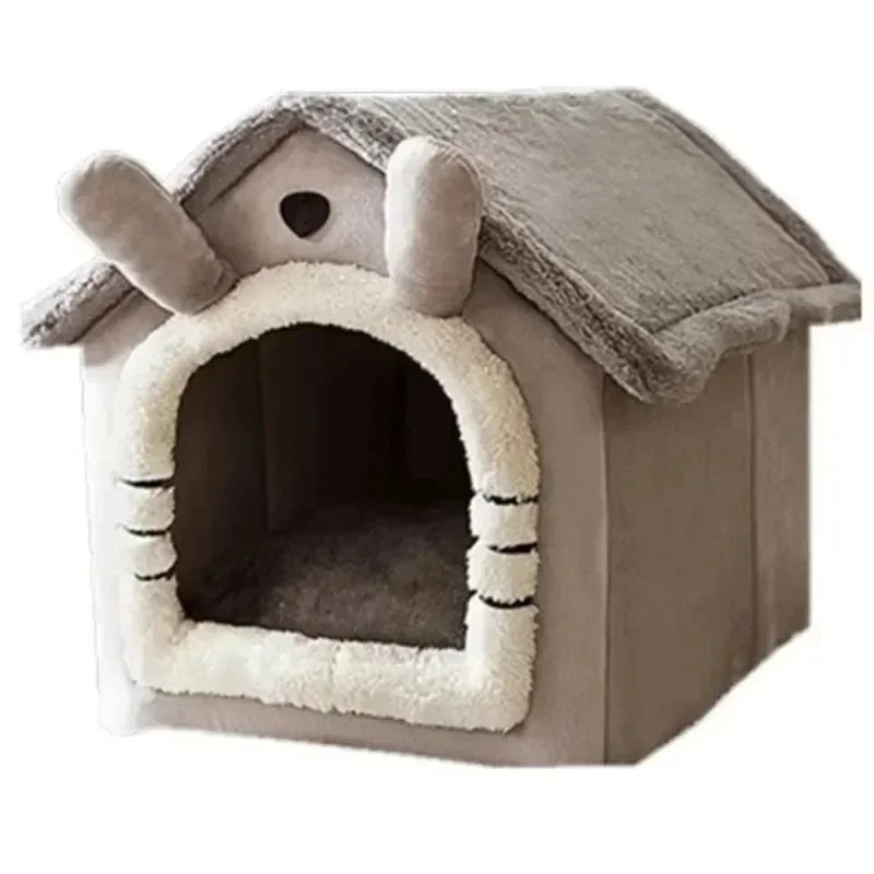 Ganzjahres-Hundehütte für kleine Hunde