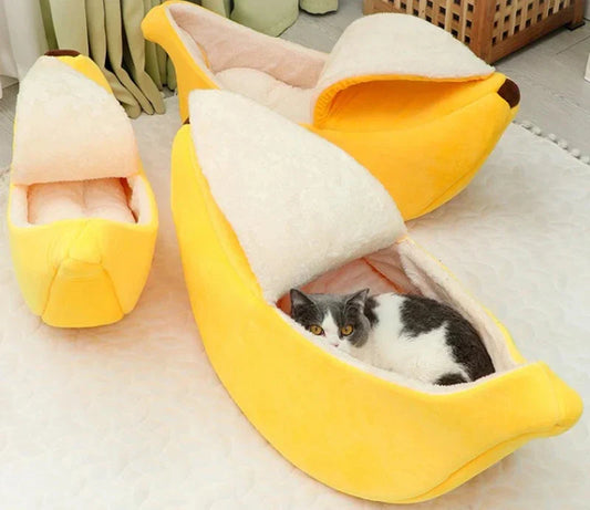 Weiches und gemütliches Katzenbett mit verspieltem Touch