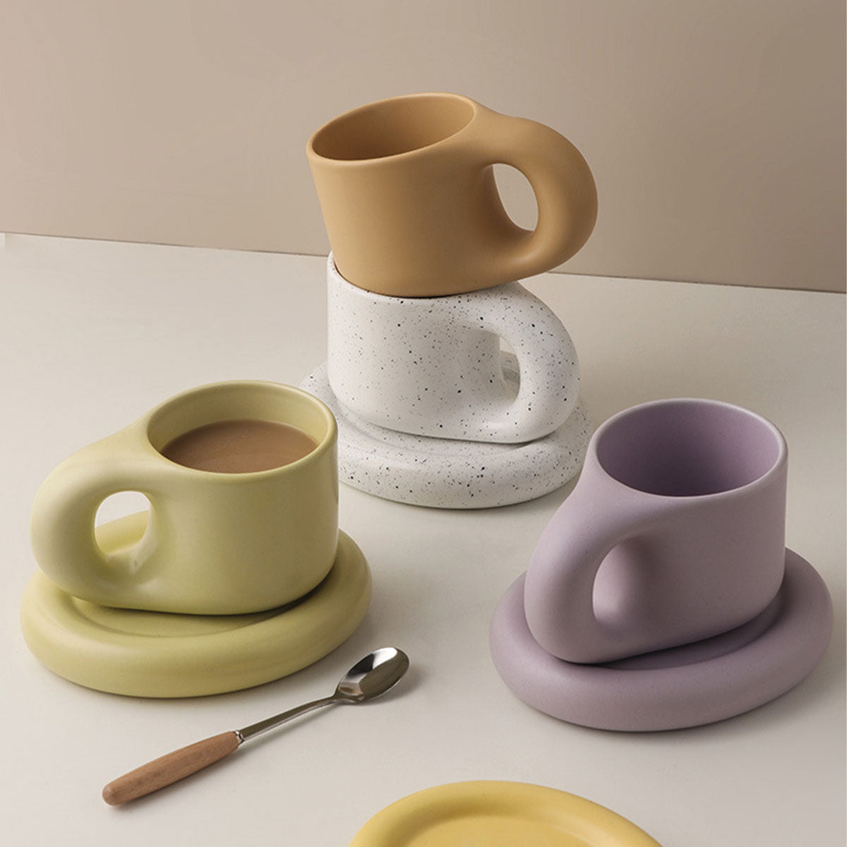 Elegante langlebige Keramik-Espressotasse – Perfekt für Ihre Premium-Kaffees