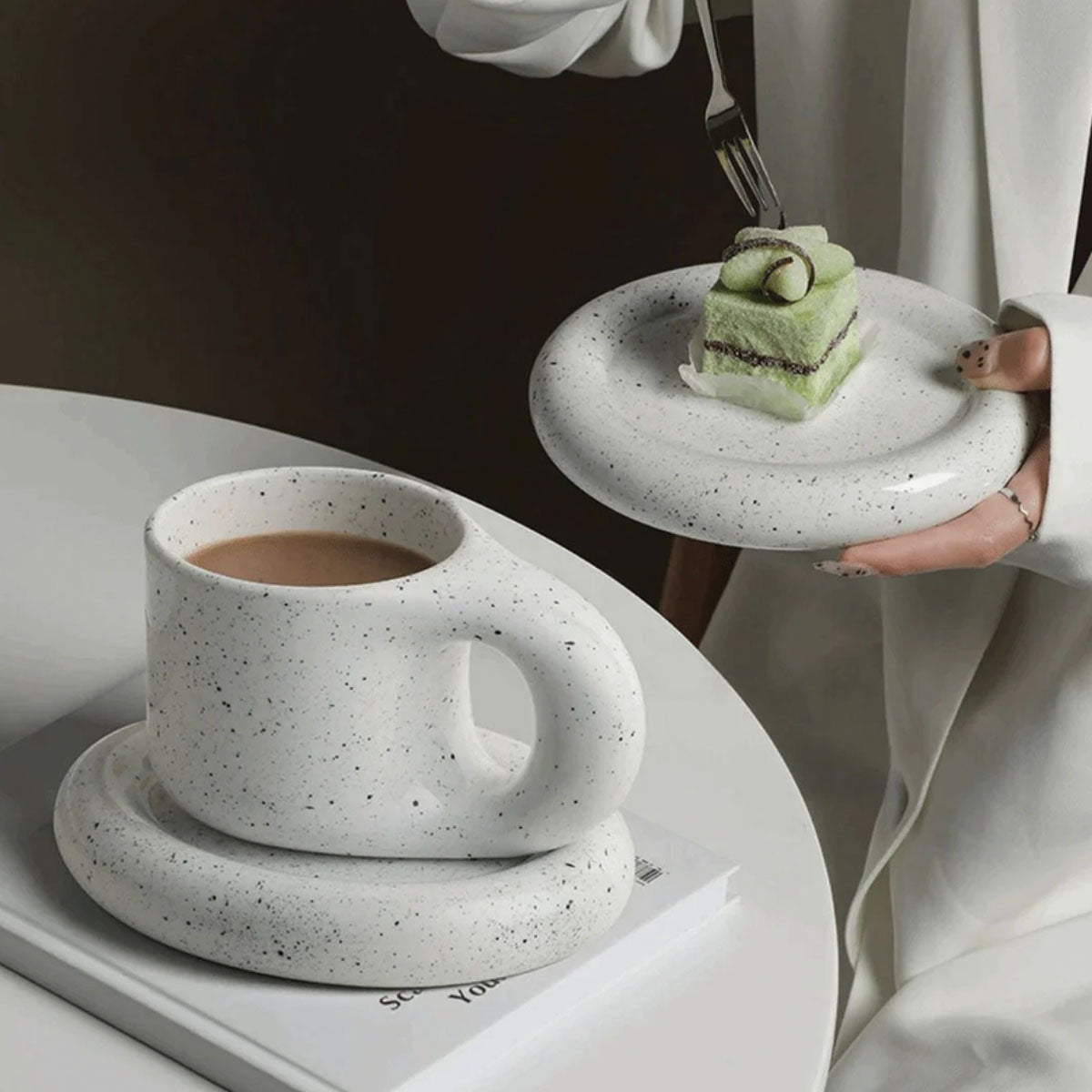 Elegante langlebige Keramik-Espressotasse – Perfekt für Ihre Premium-Kaffees