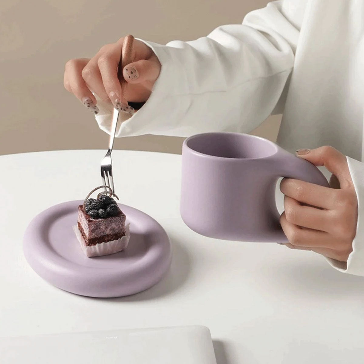 Elegante langlebige Keramik-Espressotasse – Perfekt für Ihre Premium-Kaffees
