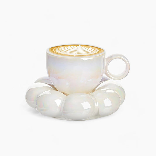 Elegante Sonnenblumen-Tasse mit Blumenmuster Perfekt für ein schönes Frühstück