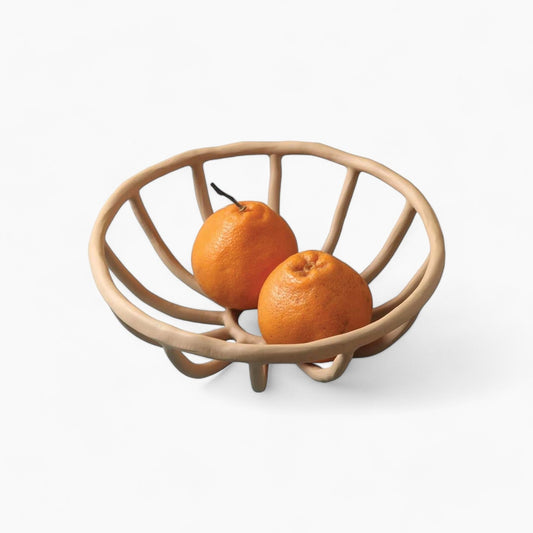 Elegante und geformte Harz-Obstschale für eine raffinierte Präsentation