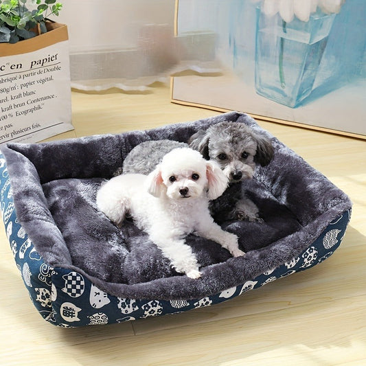 PlushPaws Luxus Hundebett Sofa